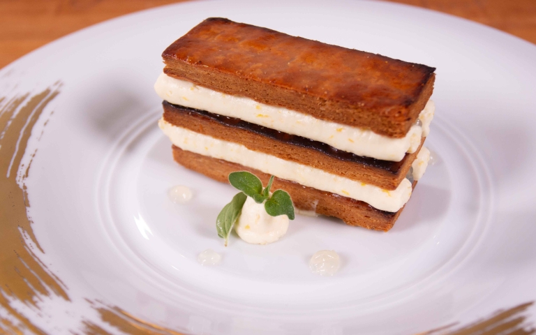Millefeuille with White Chocolate Ganache and Lemon Gel gallery image 2