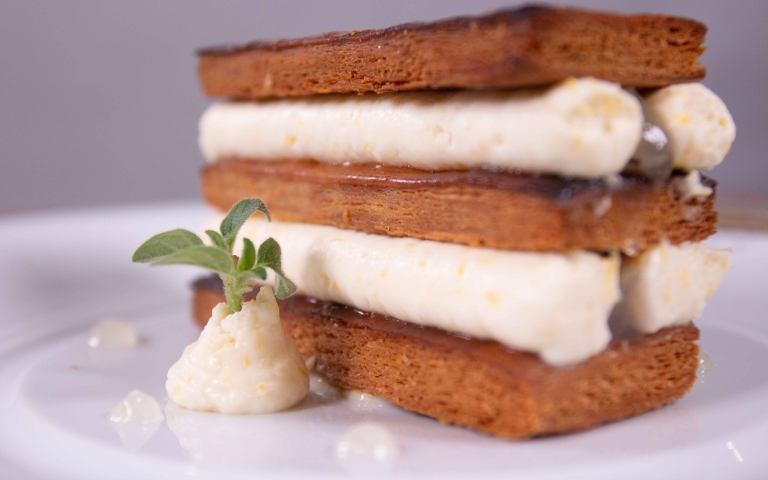 Millefeuille with White Chocolate Ganache and Lemon Gel gallery image 5